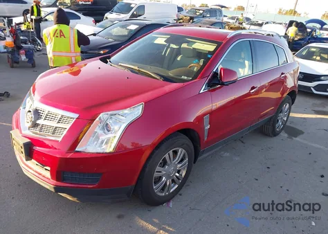 2010 Cadillac Srx Luxury Collection z USA, uszkodzony, nr VIN 3GYFNAEY3AS567274